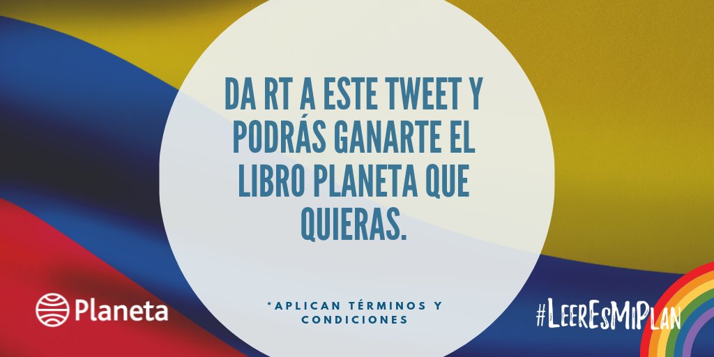 PlanetaLibrosCo's tweet photo. ¡Ganó la selección Colombia y queremos celebrar con uno de ustedes! 🎉 Participar es muy fácil :
1. Da RT a este tweet.
2. Síguenos.
3. Con #PlanetaMeRegala cuéntanos cuál libro de nuestra casa editorial quieres.
Elegiremos mañana a la persona ganadora. Válido para Colombia. https://t.co/1lzMjPLKm0