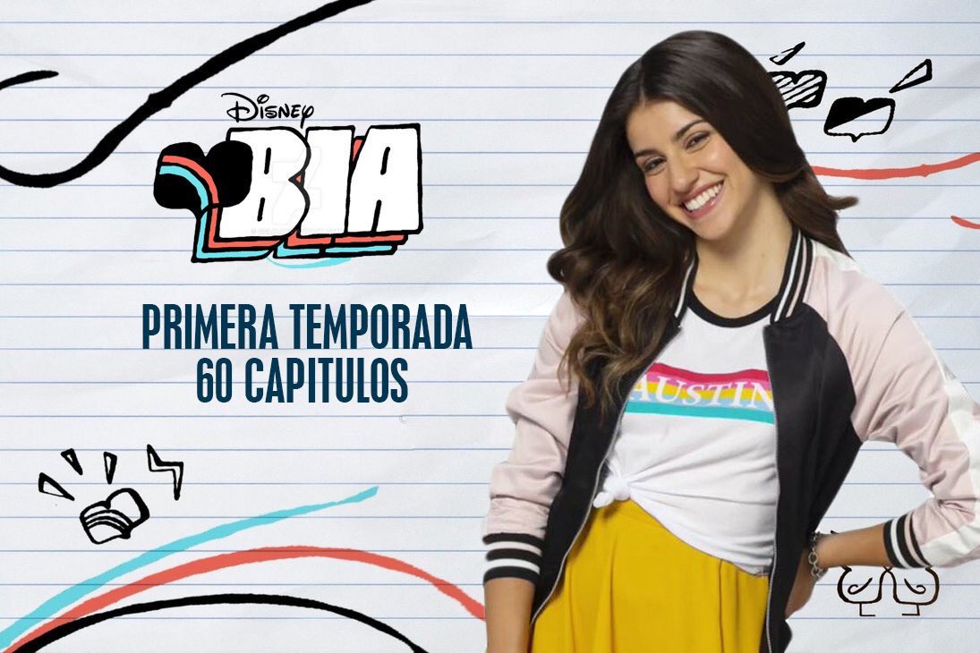 La nueva serie de <a href="/DisneyChannelLA/">Disney Channel LA</a> <a href="/DisneyBia/">Disney Bia</a> contará con un total de 60 capítulos(La primera temporada).

No te pierdas el estreno este lunes 5pm en México por <a href="/DisneyChannelLA/">Disney Channel LA</a>.