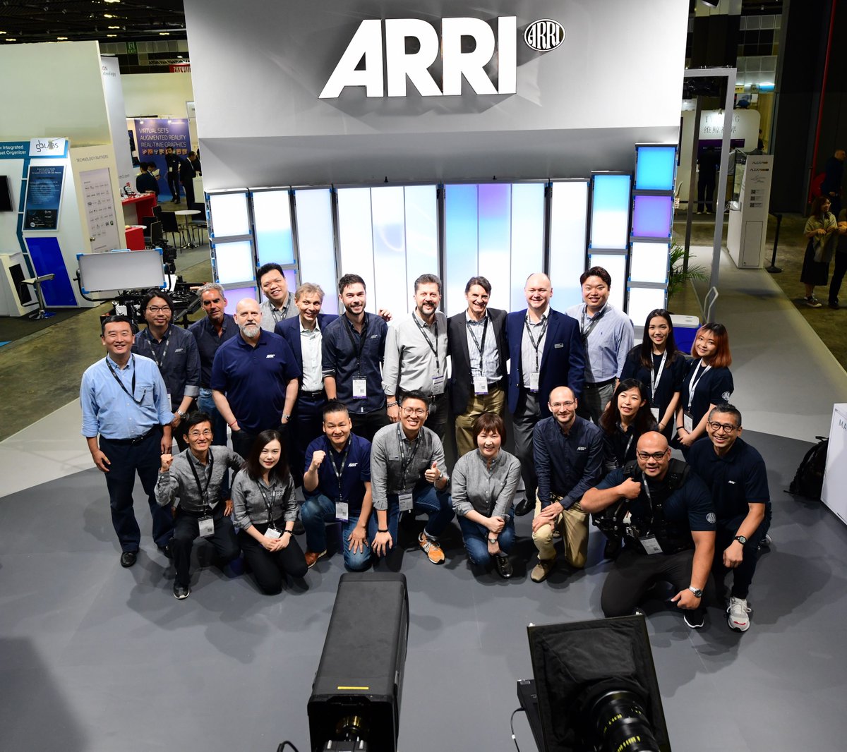 ARRIChannel's tweet image. We are here at @BroadcastAsia in Suntec Singapore! Visit us in booth #4L2-01 where the #ARRI BCA Channel is broadcasting our latest product news live using our multicam system! Come get hands-on ARRI's #ALEXAMiniLF, #SignaturePrime lenses, #M18, #LEDEcosystem, @ARRI_PCA &amp;amp; more.