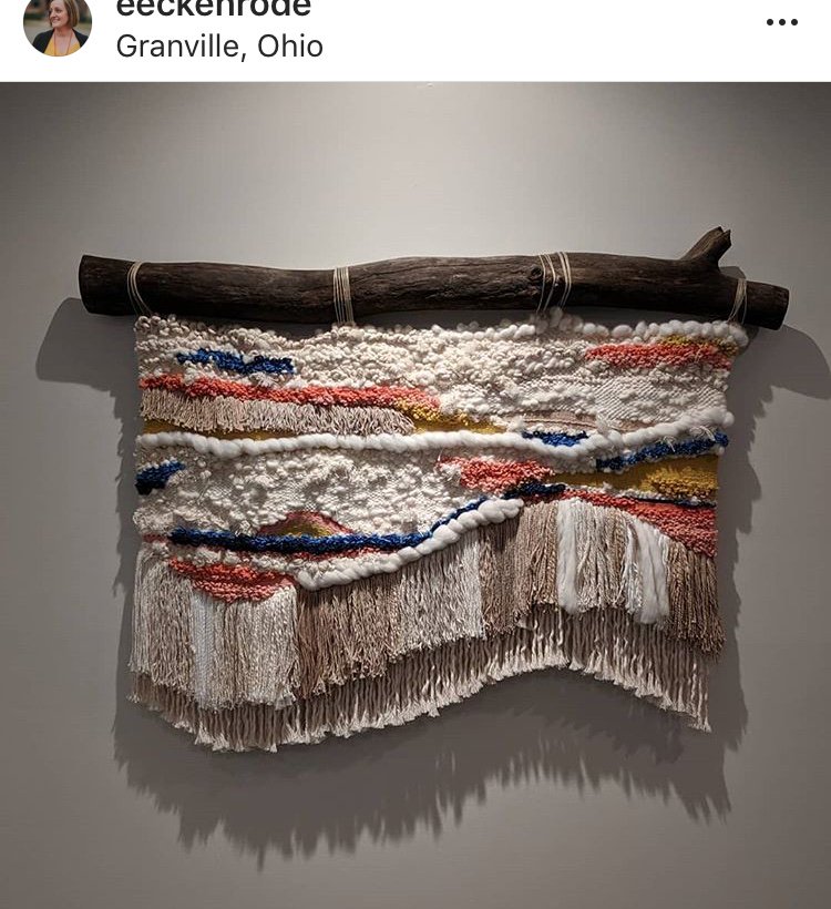 CestariWool's tweet photo. Re-post: The incredible creativity and artistic expression of this piece of weaving using #cestariyarns Mt Vernon #merinowool #americanwool (among others), by @eeckenrode #fiberarts #weaving #americanyarn #americanwool #teamwool https://t.co/i8jgewmQv9