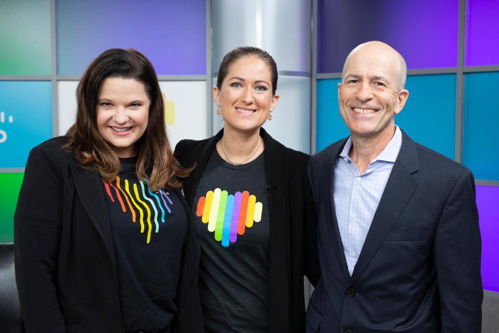 Cisco's tweet image. For #CiscoPRIDE we recently had two global events to celebrate diversity, acceptance and inclusion. Watch a replay of the live broadcasts: cs.co/6019EqYdf and cs.co/6013EqYdh. #WeAreCisco