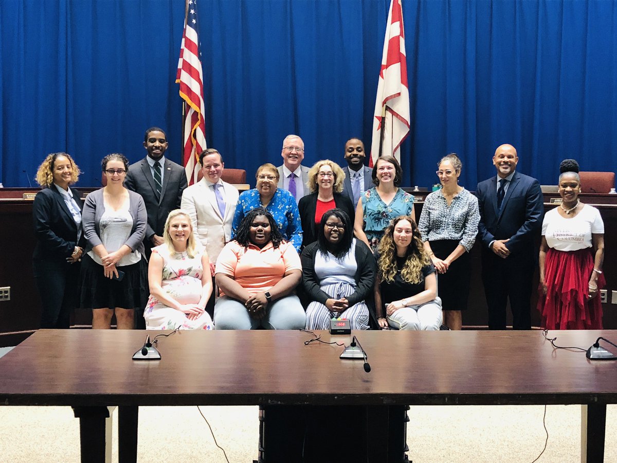 DCSBOE's tweet photo. Since August 2017, our #ESSATaskForce convened 20 times to collaborate on ways to implement the District’s ESSA plan. Tonight, @DCWard7teacher, @DC_Edvocate, &amp; Sheila Strain Clark present the group's final recommendations. 

Read the report➡️ https://t.co/6WvrAOML3w #SBOELive https://t.co/Gpud4jw9Ro