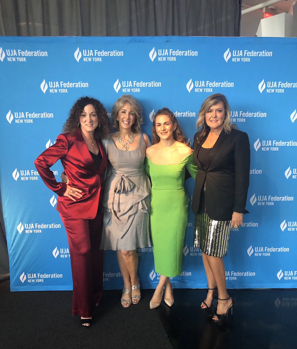 Congratulations to our incredible Fashion Leadership Award honorees: Tanya Gelosic, President of <a href="/JimmyChoo/">Jimmy Choo</a>, Jill Granoff, CEO of <a href="/eurazeo/">Eurazeo</a>, Karen Murray, CEO of #SequentialBrandsGroup, and Claire Olshan, Founder of <a href="/FivestoryNY/">FIVESTORY</a> &amp; #dadadaily! #UJAfashion