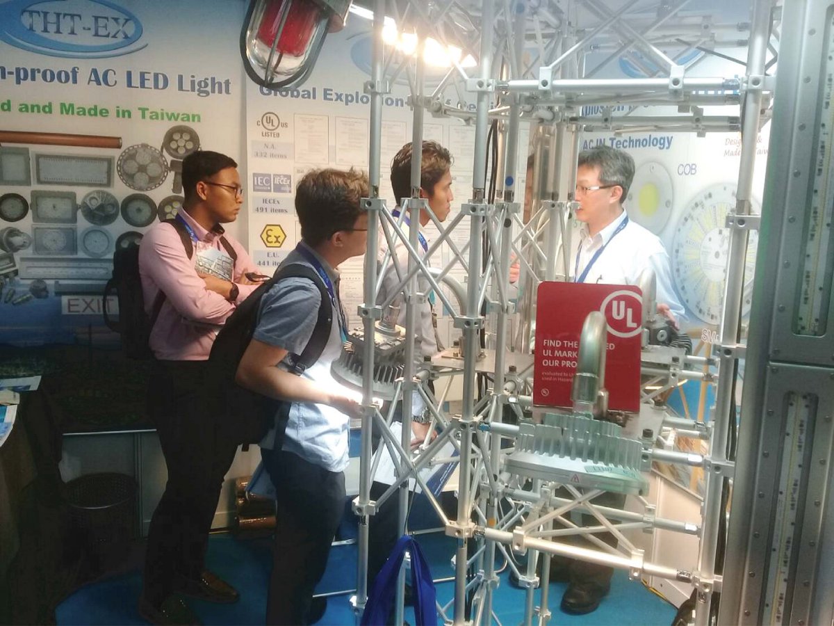 THT_EX's tweet image. Today is the last day of @OGA2019 , the show hour is from 10AM to 5PM. 
Please grab this opportunity to see Explosion-proof LED Lighting onsite demonstration and find out more about THT-EX's hazardous location lighting solution at booth 4110. 
#ExplosionProofLEDLighting