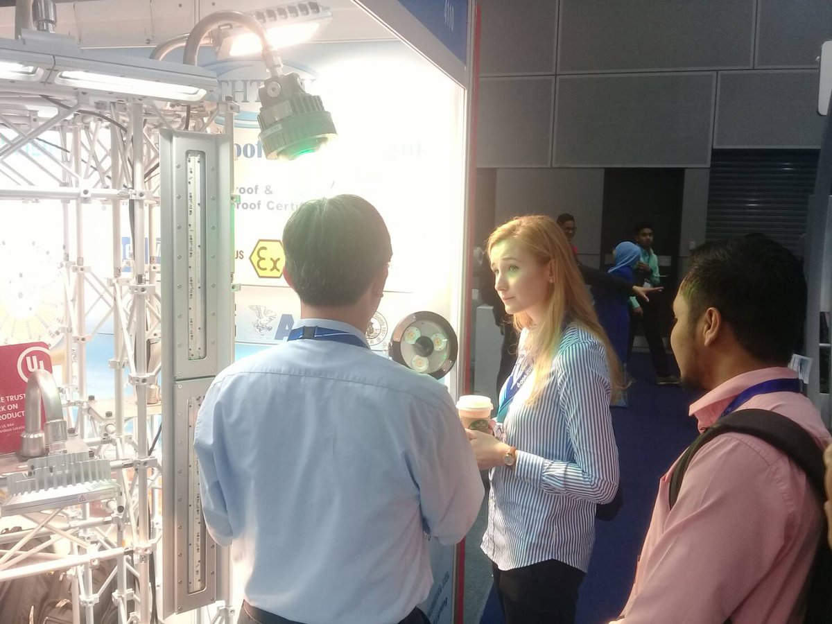 THT_EX's tweet image. Today is the last day of @OGA2019 , the show hour is from 10AM to 5PM. 
Please grab this opportunity to see Explosion-proof LED Lighting onsite demonstration and find out more about THT-EX's hazardous location lighting solution at booth 4110. 
#ExplosionProofLEDLighting