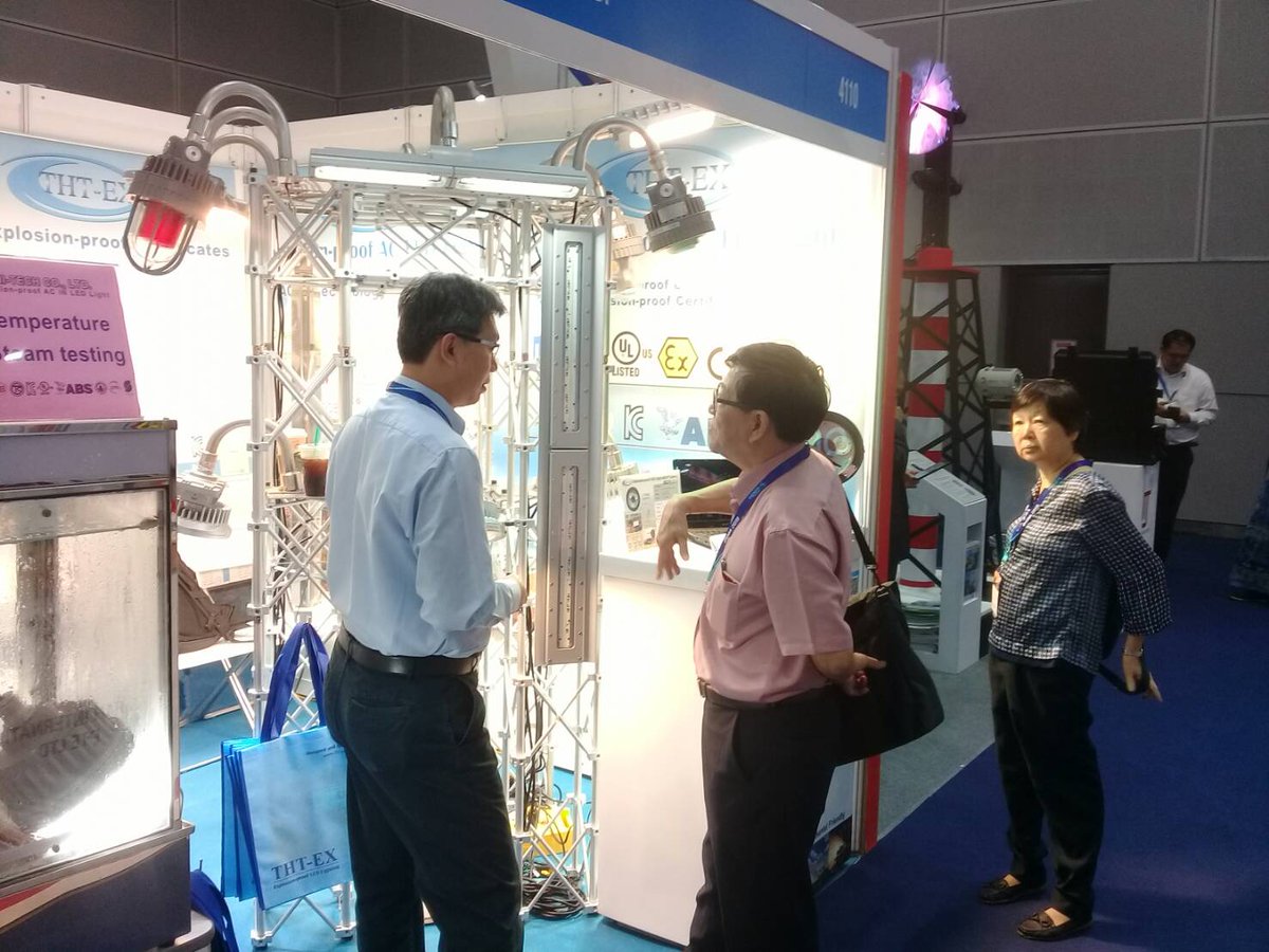 THT_EX's tweet image. Today is the last day of @OGA2019 , the show hour is from 10AM to 5PM. 
Please grab this opportunity to see Explosion-proof LED Lighting onsite demonstration and find out more about THT-EX's hazardous location lighting solution at booth 4110. 
#ExplosionProofLEDLighting
