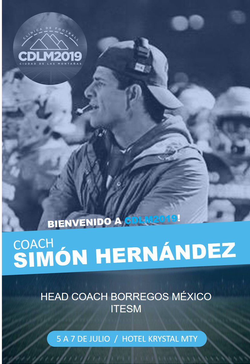 clinicacdlm's tweet photo. La mejor clínica de México con los mejores coaches @ElCoachSimon No te la puedes perder!! https://t.co/PCkQe4Mq1l