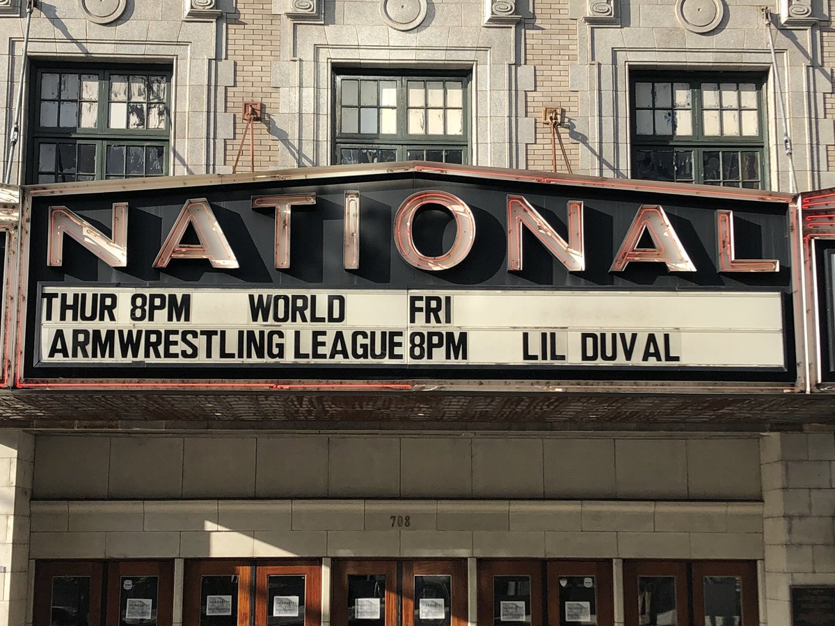 benholdenpxp's tweet photo. Really unique venue “The National” in Richmond, VA is!! Join us on @brlive at 8pm ET Thursday for #WAL503 @WALUnderground
💯💪🏻💪🏻 https://t.co/yZq1bPazxA