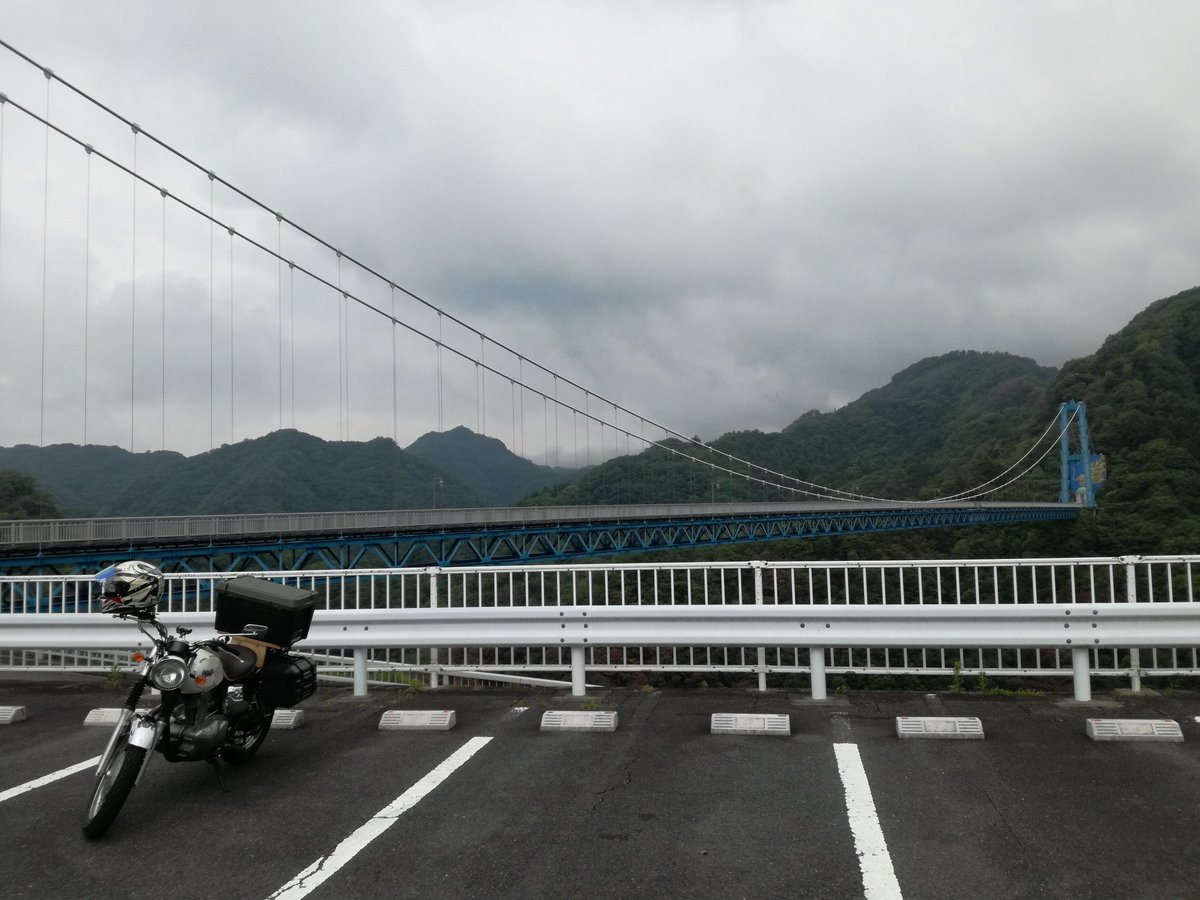 竜神大吊り橋。
本州1長い吊り橋らしい?
怖さは特に無い 