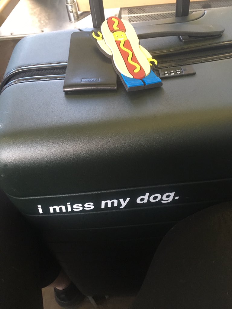 Hooth20's tweet photo. @johnlamantia74 My suitcase https://t.co/BFNCPZpF35
