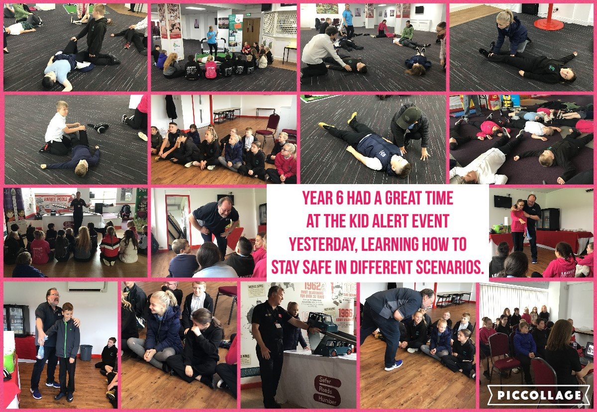 LonghillPrimary's tweet photo. Thank you to everyone who hosted us at Kid Alert yesterday. The year 6 children thoroughly enjoyed the event! #HullLPS #KidAlert #KComCravenPark #Imps @HullIMPS1 https://t.co/zlhlH1SaXy