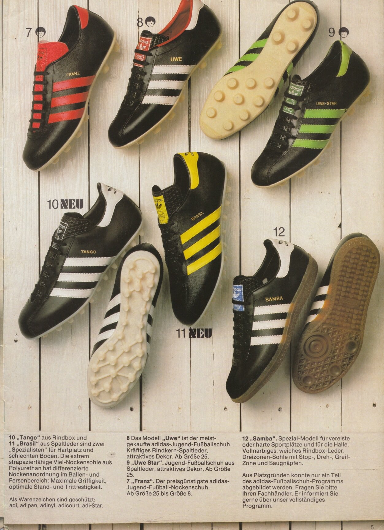 The Glove Bag on Twitter: "1979 @adidasfootball @adidasUK @adidas Catalogue  Pages https://t.co/eG4zxTmchv" / Twitter