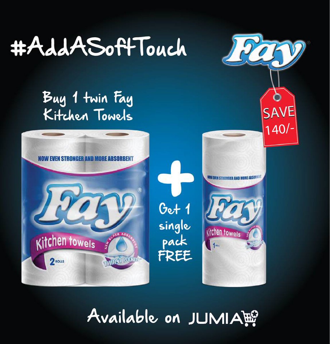 FaytissuesKe's tweet photo. How often do you get to shop, both cheap and Free at the same time?? Well…… #AddaSoftTouch
Offer kicks off on the 24th of June 2019 exclusively on @JumiaKenya https://t.co/otUiMsYjZF