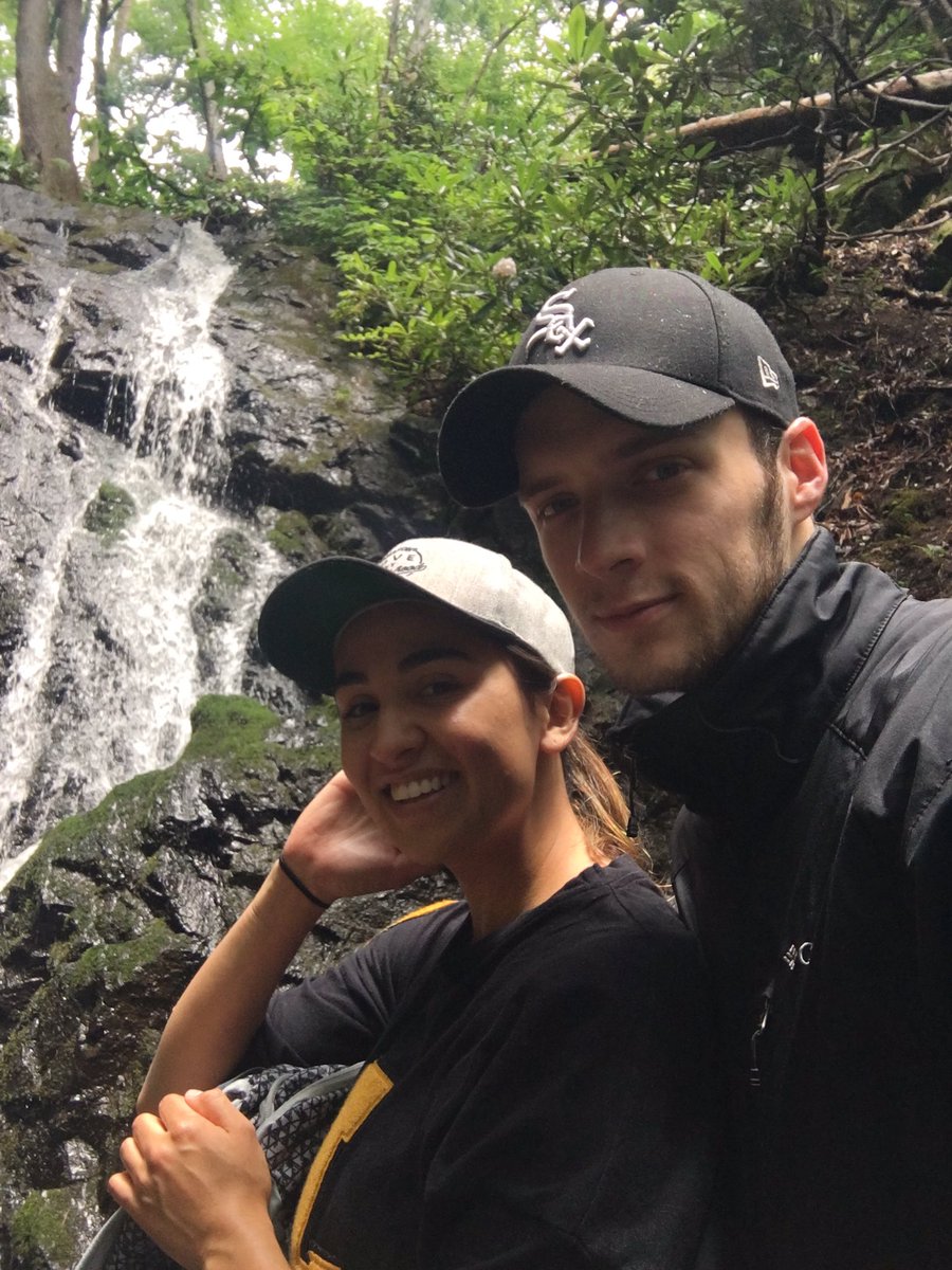 avsongs's tweet photo. My best friend and I hiking in the Smokies https://t.co/MZkR72dZyg