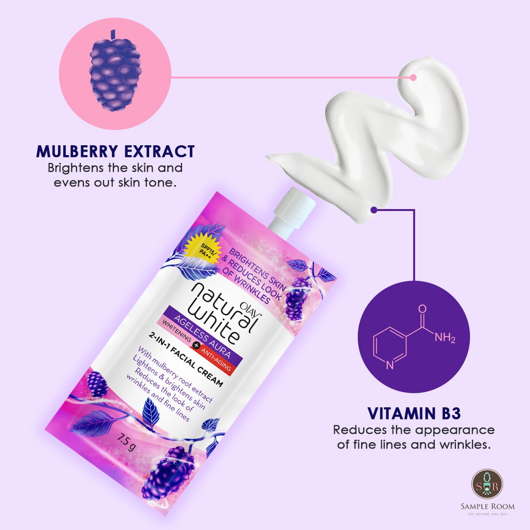 SampleRoomPH's tweet photo. Embrace the goodness of two powerful skin care benefits in one! With Olay Natural White Ageless Aura, you can delight yourself in the perks of whitening + anti-aging! Be proud and show off that #AgelessAura with Olay’s first 2-in-1 whitening cream! #OlayPH #SampleRoomPH https://t.co/PLCUHht9mS