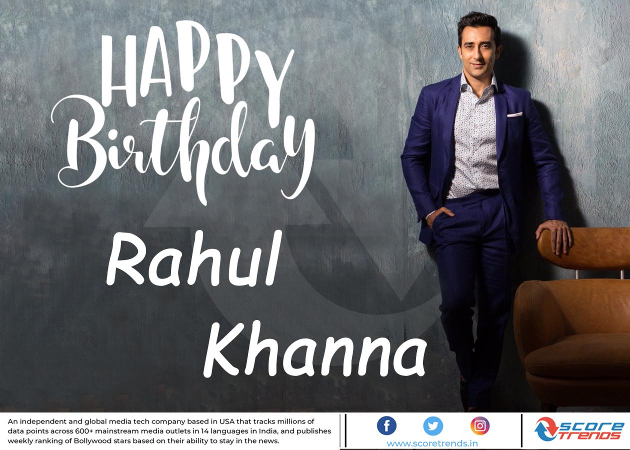 Score Trends wishes Rahul Khanna a Happy Birthday!! 