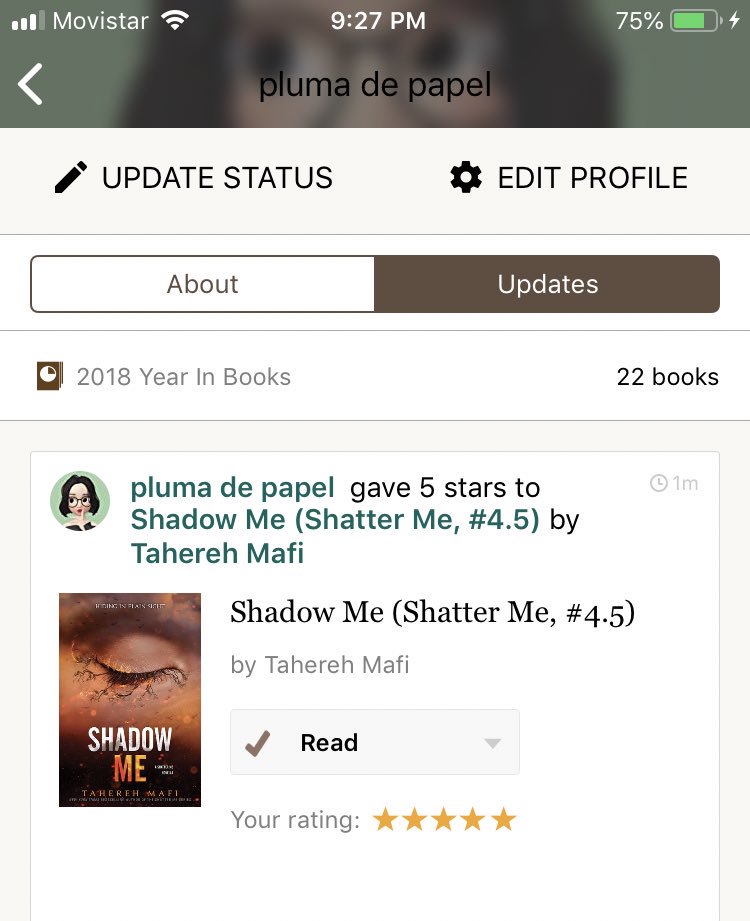 Plumadepapel_'s tweet image. ¡Terminado! 😱💜🥰 #ShadowMe