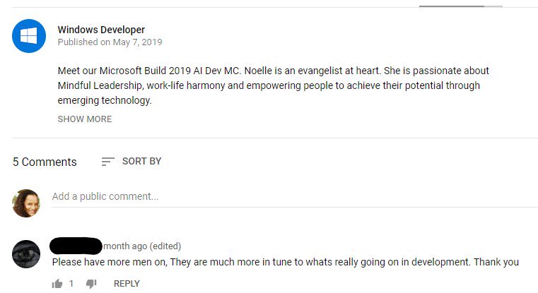 NoelleRussell_'s tweet photo. All I keep saying to myself is WOW. I am a little hurt, not really offended but mostly sad that this perspective was not only shared, but then liked. I get this type of treatment often, but this one stung a little more for some reason. https://t.co/lp9JhhiNe8
#WomenInTech https://t.co/J0diN6P5SR