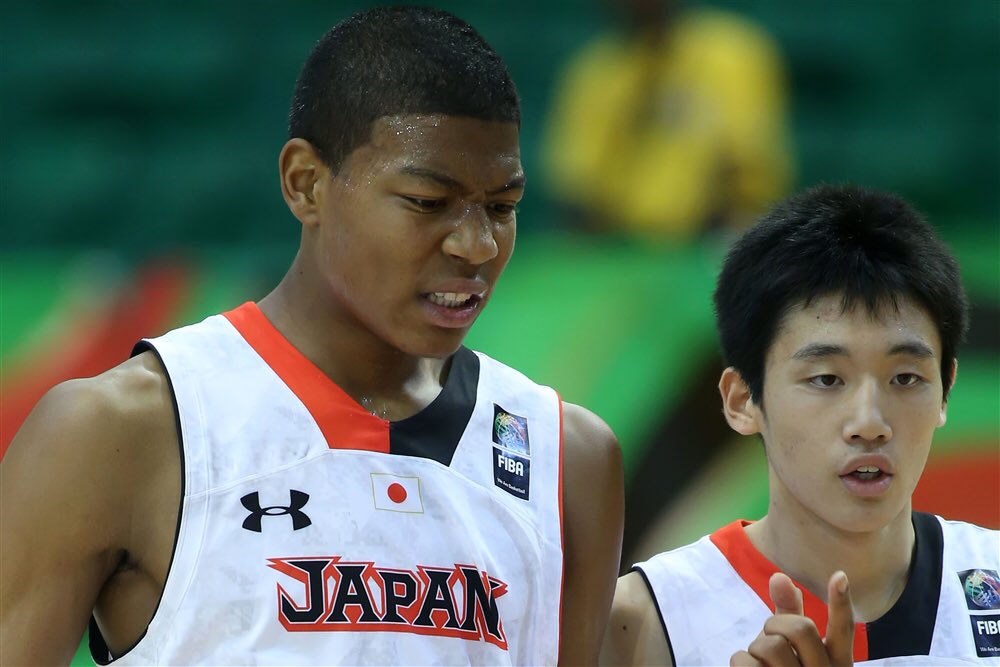 Kaiju Kenney ã‚´ã‚¸ãƒ© No Twitter This Is Rui Hachimura He S A Mixed Kid From Japan With A Japanese Mother And Beninese Father He Was The 1st Japanese Player To Play In The