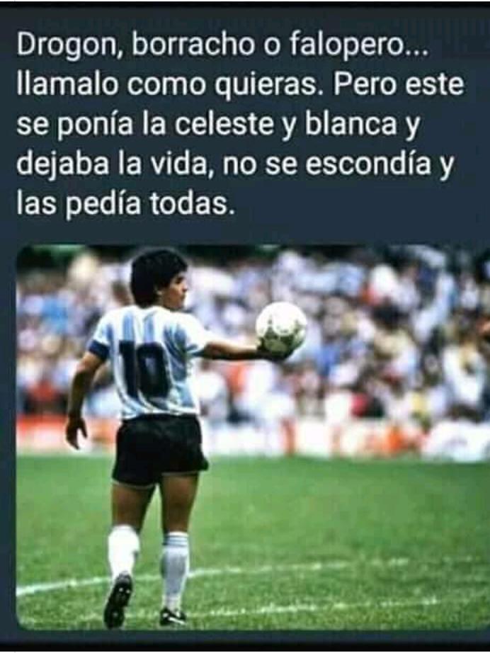 redbull269's tweet photo. @TyCSports Este sí que la poesía y siempre con la frente en alto, cuando había que poner ponia, y cuando había que putear los reputeaba  a todos por igual . Messi seguis siendo la sombra de este 10 . https://t.co/RDeLqJLgDv