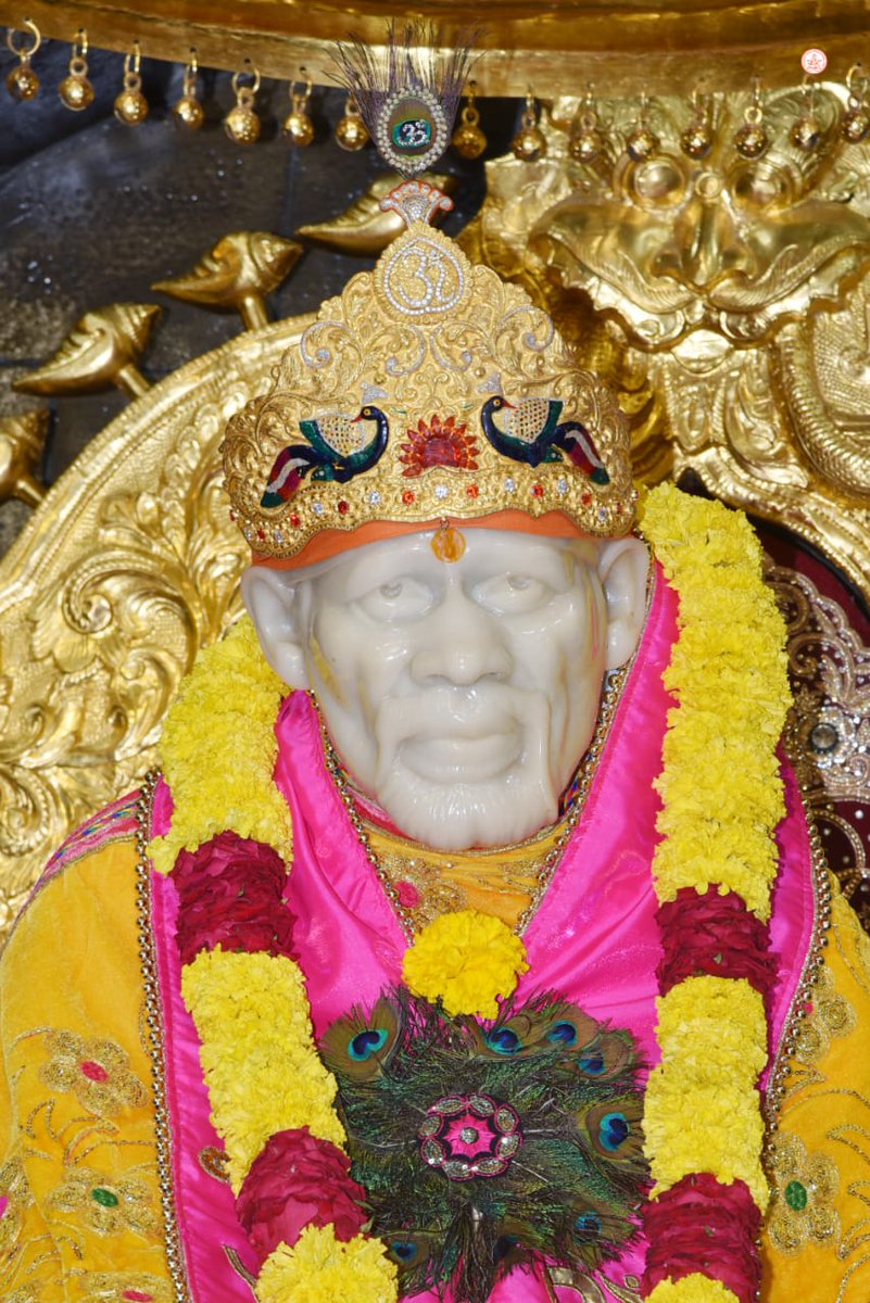 SSSTShirdi's tweet photo. *!!  ॐ श्री साईनाथाय नमः  !!*
*श्री साईबाबा समाधी मंदिर - शिर्डी*
       गुरुवार दि २०जून २०१९
   *🌷शिर्डी माझे पंढरपूर- आरती 🌷* https://t.co/oBIWvmzCv5
