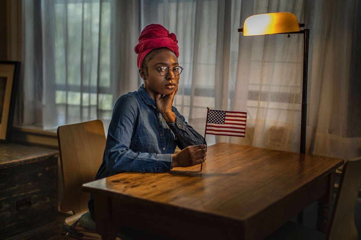 PhotoPolitic's tweet image. I can't get enough of this series "Americans" from @StevePrezant — stunning portraits with a beautiful message. photopolitic.com/post/americans…