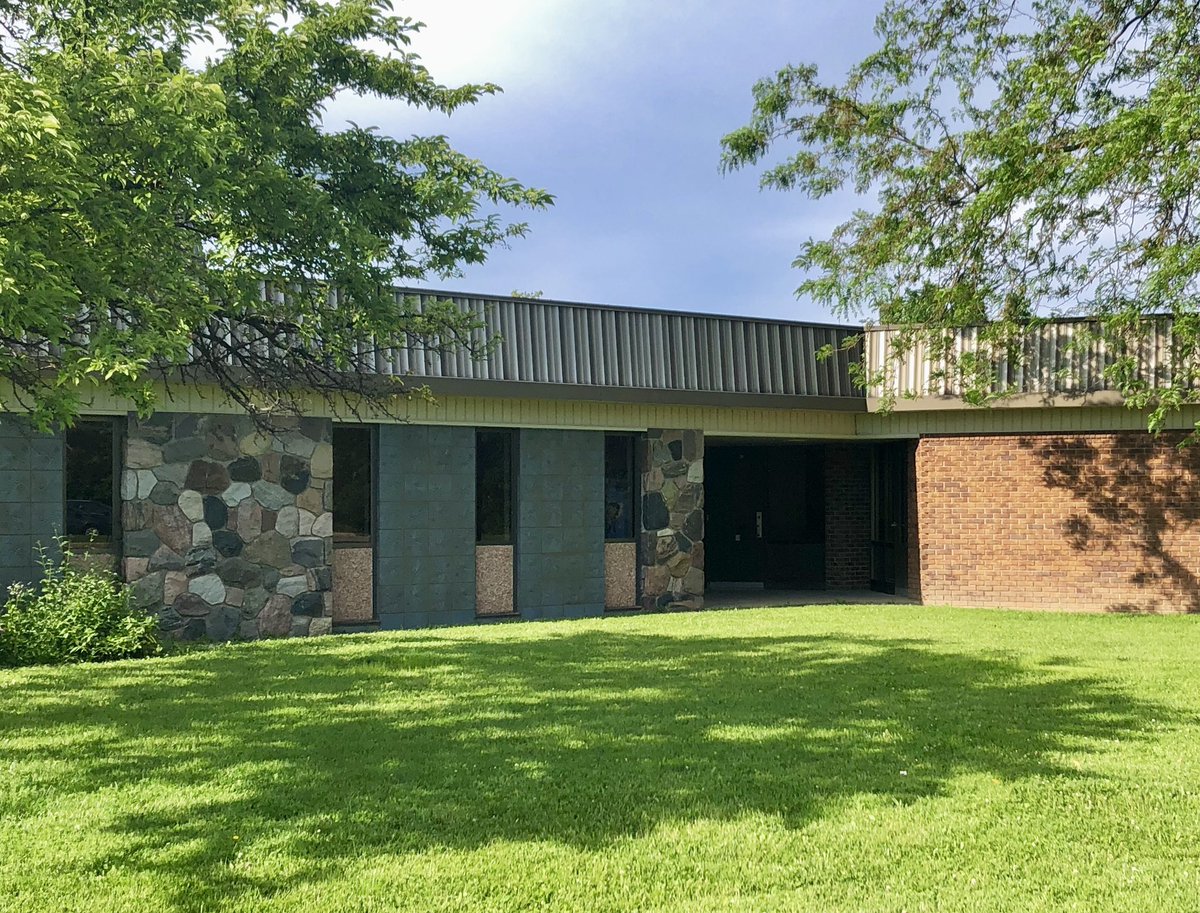 High Point School (1975) /// High Point is Ann Arbor’s dedicated public school for students with severe disabilities, ranging from preschool to age 26. The building was designed to meet the specific needs of these students, including fully accessible swimming facilities.
