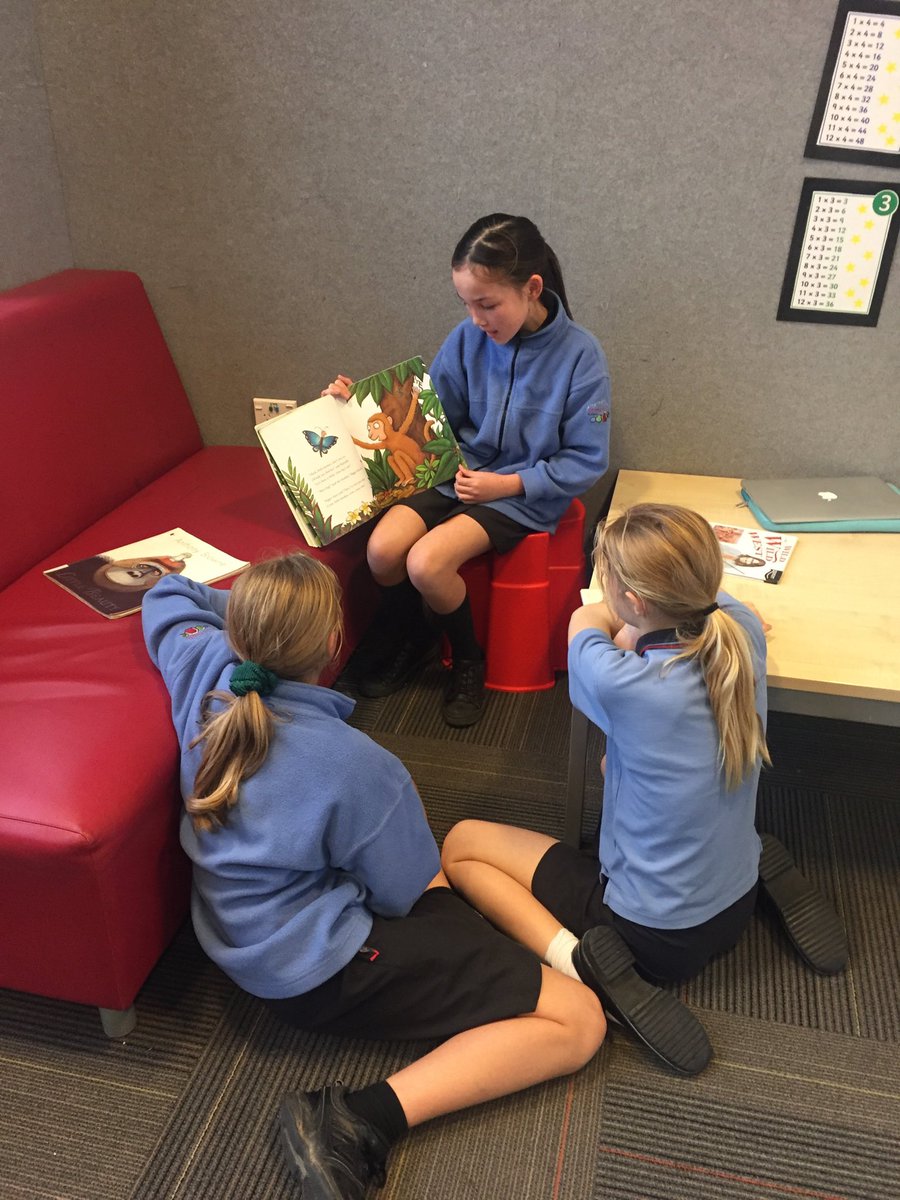 Year 6s preparing and #SFScollaborating  in preparation to teach “Preschool Afternoons” while Year 8s are at camp! Support them with your under 5 year olds for a lovely afternoon!   Classes run every Friday in Stonefields School Library 2:00-2:45.  <a href="/StonefieldsSch/">Stonefields School</a> #SFStakeaction