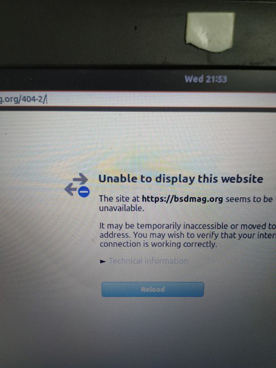 0b10n3mx's tweet photo. Hello @BSDmag, are there some problem with the website? (To enter to the magazines section) https://t.co/EydRQE3vrR