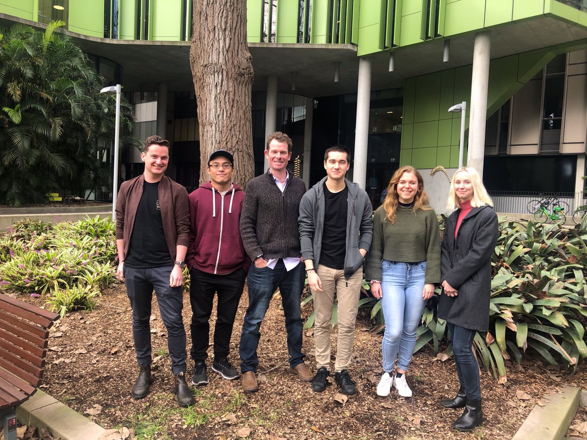 BurnsBrendan2's tweet photo. Very proud of this bunch that comprise @TheBurnsLab....rocking the cradle of life. Alan @AlanWong0424, Fraser @FraserLeod, Max, and welcoming two new additions, April and Julia @meltzer_julia to the fold 🙂 https://t.co/B3Yd3six4u