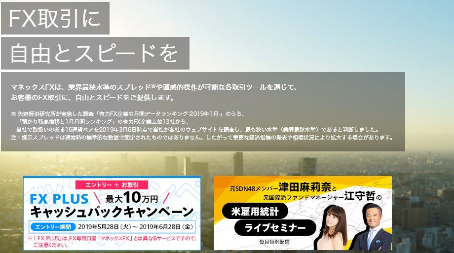 マネックスfx