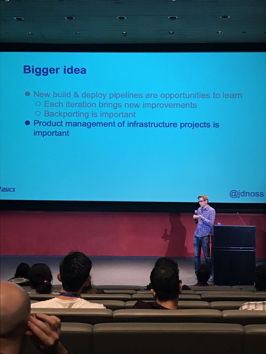 I love this takeaway from <a href="/jdnoss/">John Noss</a> &amp; completely agree - infrastructure teams and projects deserve good product management