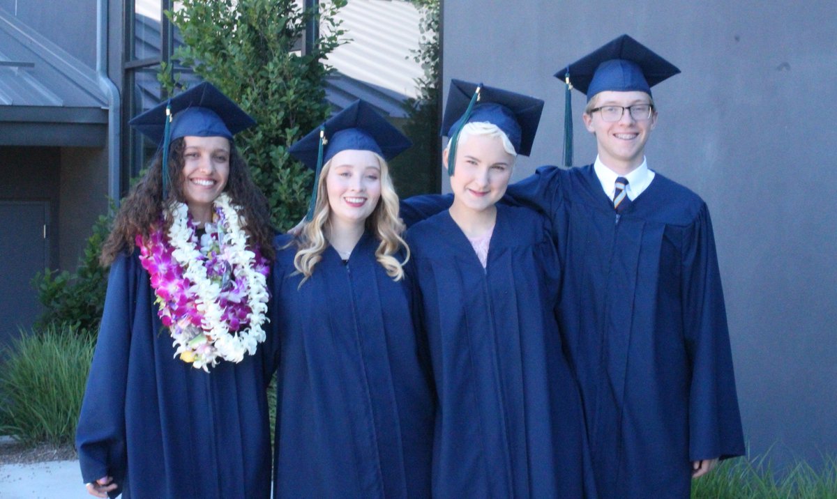 Congratulations, Class of 2019! To Betsy, Solena, Riley, and Imani - thank you for all you contributed to the Cascades Academy community during your time here. We will miss you and we can't wait to see what amazing things you will do next! #graduation #classof2019