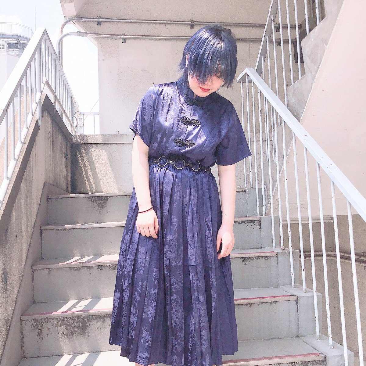 スーパースピンズ神戸三宮opa店 V Twitter Yubiga1pon 半袖のチャイナワンピース 入荷しました 数量限定 Color Black Navy Wine Price 6000 Tax チャイナワンピース ゆびが1