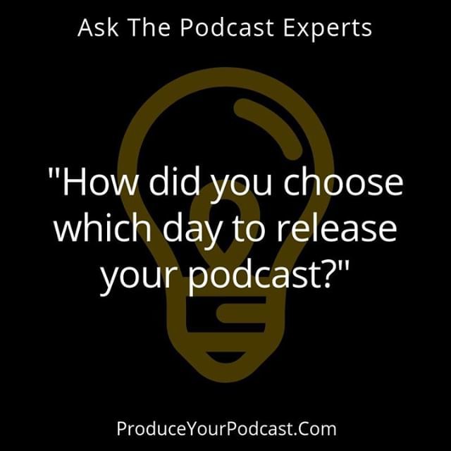 getyourmuseon's tweet image. ❓ #AskThePodcastExperts ❓
Q. How did you choose which day to release your podcast?

A. There’s no right or wrong answer to this question. The most important factor when choosing the day and time to release your show should be decided by what’s realistic for you based on other…