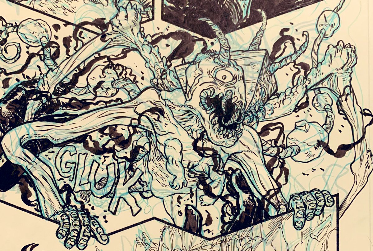 RyanBrowneArt's tweet image. Drawing a spooky man. #cursewords #monsterdrawing #spookyman