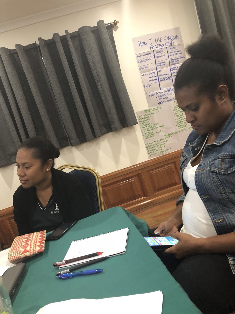 aliceashwin's tweet photo. When @NBCPNG journalists learn more about how to use social media the right way with @Sasbites from @abcnews @abcsydney but then become antisocial 😂 

#mditraining #socialmedia #journalist #humour #funfunfun https://t.co/nW3MJkmg4V