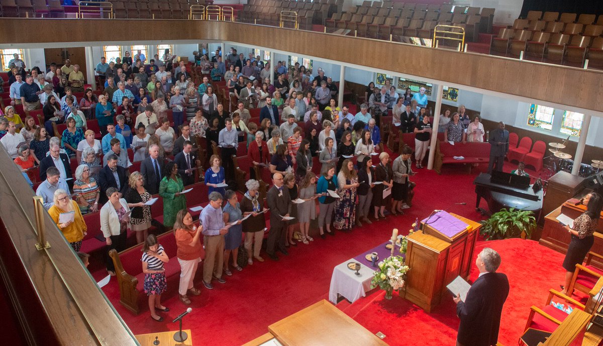 BaptistWomen's tweet image. We gathered for worship together today at the historic @16thStBaptist to start out this year's @cbfinfo #cbfassembly, celebrating the calling and service of so many women in ministry.