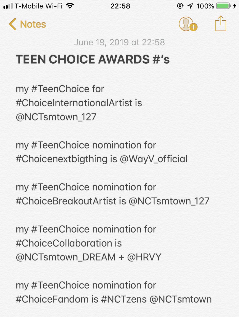 DIORJ0HNNY's tweet photo. @nct_127 @NCTsmtown_127 my #TeenChoice for #ChoiceInternationalArtist is @NCTsmtown_127
my #TeenChoice nomination for #Choicenextbigthing is @WayV_official
my #TeenChoice nomination for #ChoiceBreakoutArtist is @NCTsmtown_127
my #TeenChoice nomination for #ChoiceFandom is #NCTzens @NCTsmtown https://t.co/GRZR0Y5Ve2