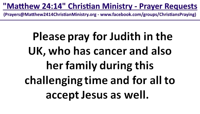 Matthew_2414's tweet image. Facebook: Facebook.com/groups/Christi…
Email: prayers@matthew2414christianministry.org
Instagram: Instagram.com/Ask.Prayer  / "Ask.Prayer"

#prayerhelp #prayerpartnering #prayerforme #prayerchain #prayerassistance