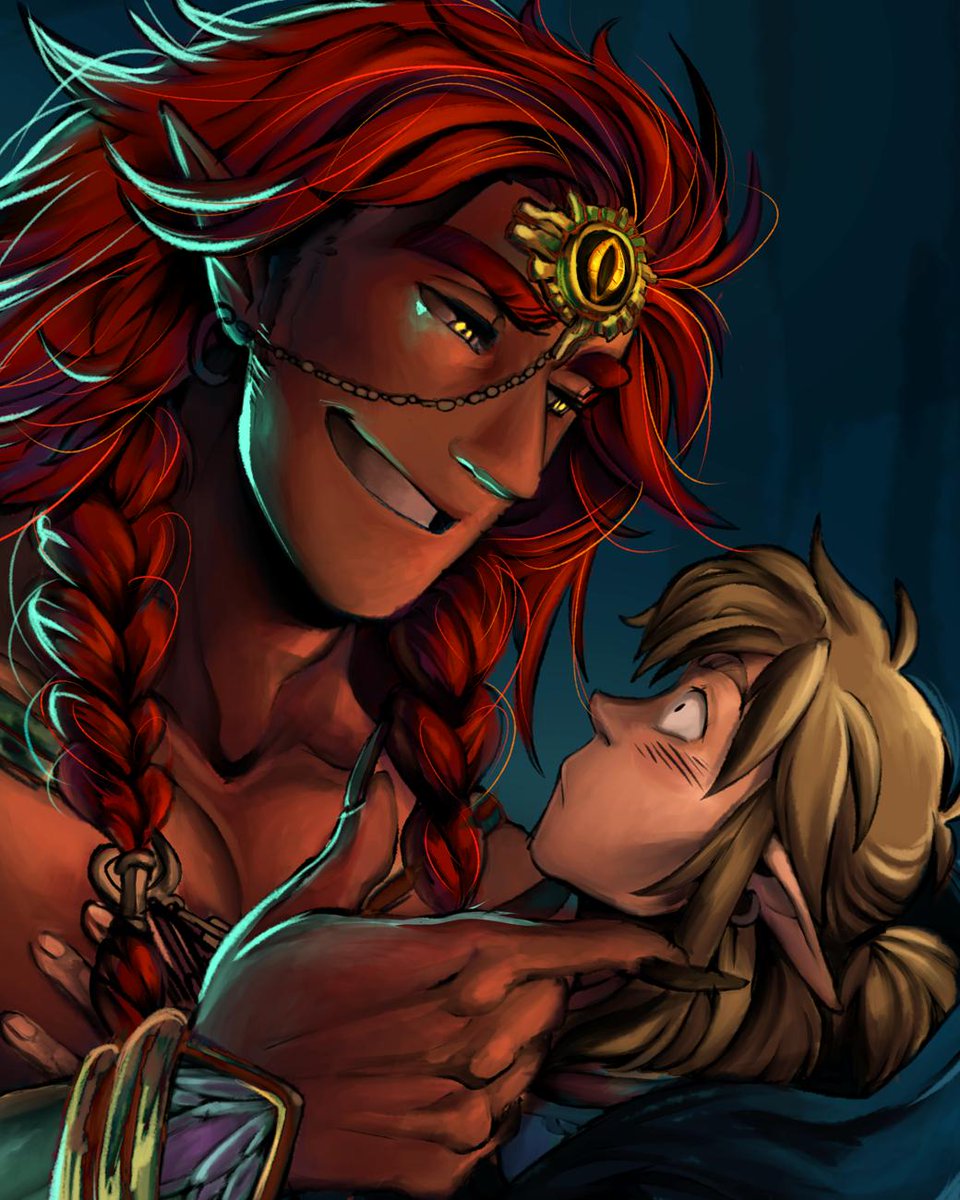 madelezabeth's tweet photo. me:
nobody:
my brain: hydrated ganon bandwagon but make it gay https://t.co/5BLdoZXnpq