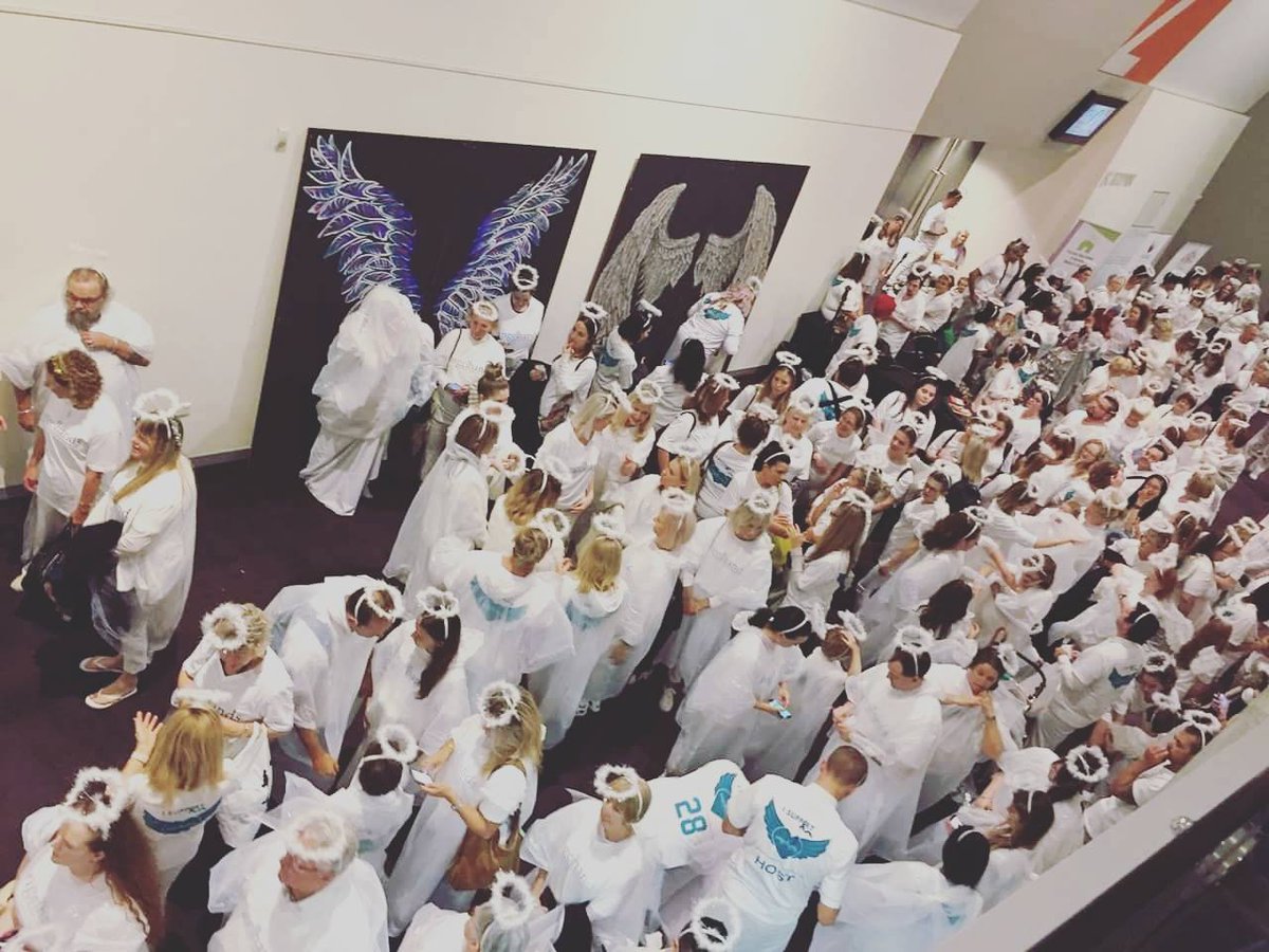 angelhandsInc's tweet photo. We are excited to announce that angelhands will be attempting another bid to claim the Guinness World Record for the largest number of angels in one location this year! This year's event will be on 18 Aug 2019, 1:30pm at Exhibition Pavilion 1, Perth Convention &amp; Exhibition Centre https://t.co/JHCuvYapUW