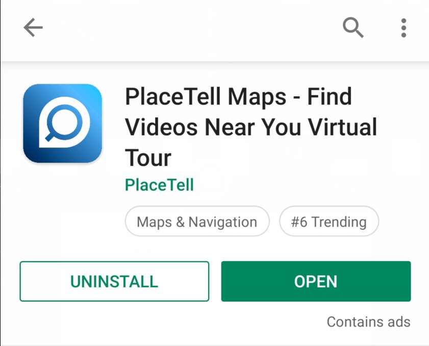 place_tell's tweet photo. PlaceTell is now #6 in trending on Google Play Map Category.⬆️ https://t.co/HUG1OT12Cg