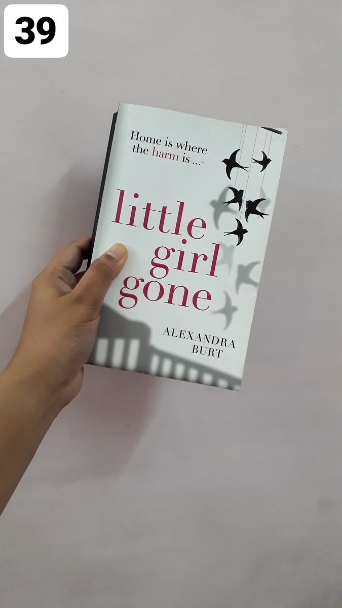 SharayuAil's tweet photo. #Book39 is Little Girl Gone by Alexandra Burt #100BookChallenge https://t.co/T9JRCs4JEj