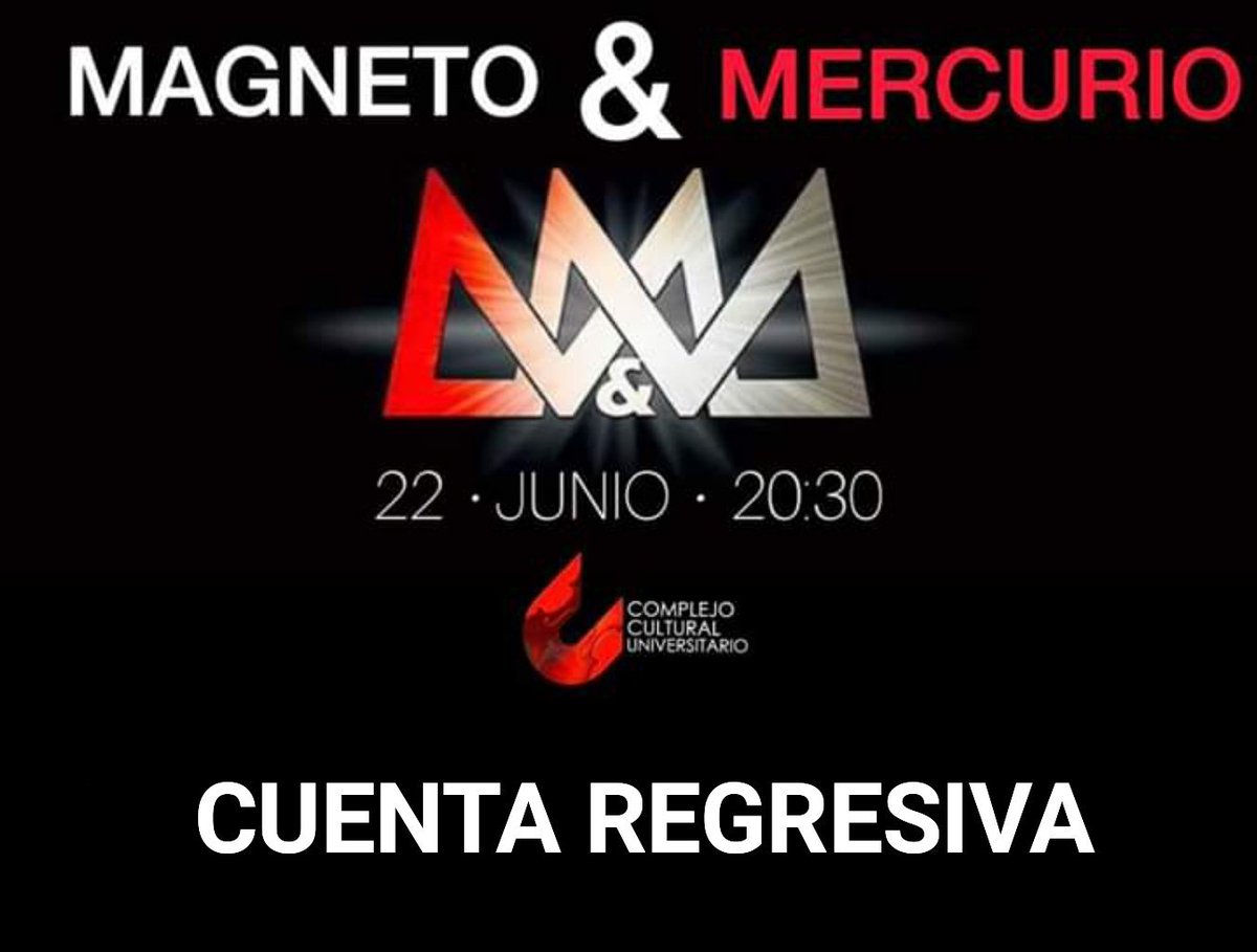 PueblaScool's tweet photo. #Puebla el inicio de #Última presentación de #Conecta2Tour @MagnetoMercurio @GrupoMercurio @MAGNETOOFICIAL2 ya entro en #CuentaRegresiva #3días y nos vemos en el @ccubuap este #SÁBADO #NoTeLoPuedesPerder 20:30Hrs @BOBOProduccion #JL @SoySusaNnaa https://t.co/C25k8SqDwp