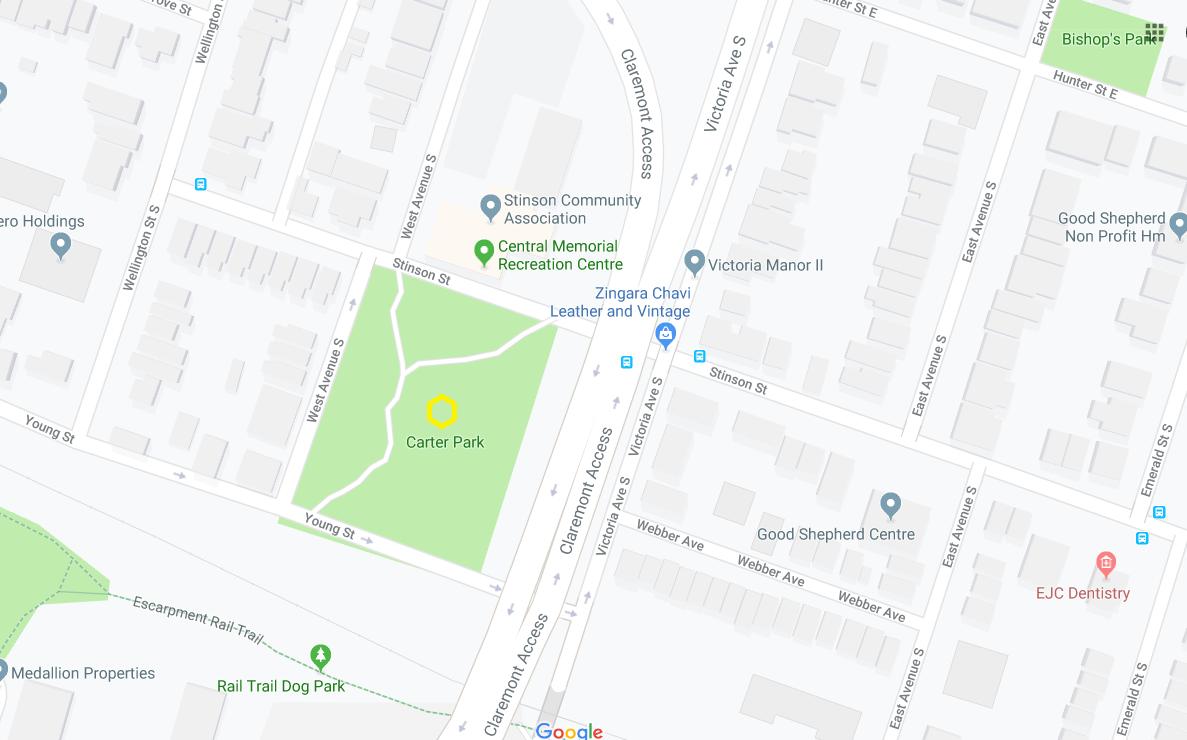SurpriseHammer's tweet photo. Heading out or coming home, take eastbound or westbound Stinson Street to see the colourful lights of the @RealCarterPark Pride Gazebo, 

Carter Park is between Wellington Street South and Victoria Street South, across from the Rec Centre/Stinson Community Courtyard.
#gazebo(w) https://t.co/SVyl6XAABN
