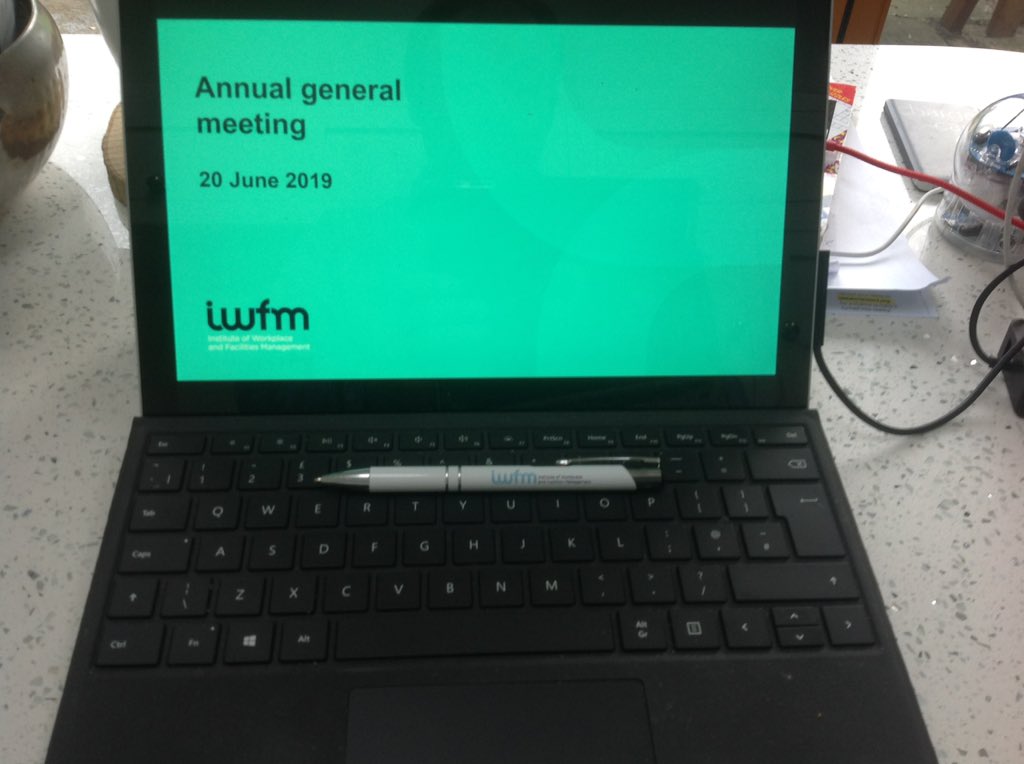 Early start this morning and a trip to London for my last IWFM AGM as chair. Looking forward to meeting our members and tonight's Achievement Awards for our students