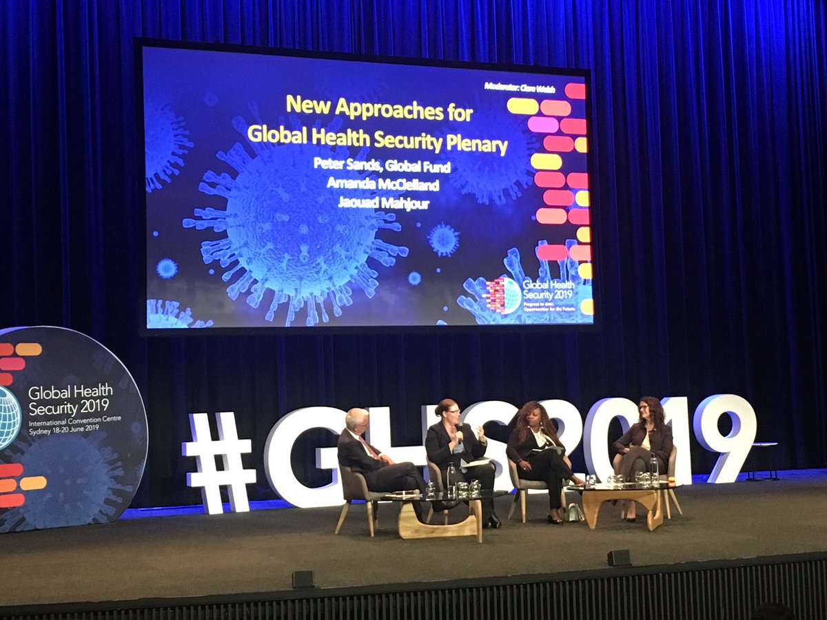 👏🏼yaassss <a href="/AmandaMcClella2/">Amanda McClelland</a> speaks truth on the <a href="/GlobalFund/">The Global Fund</a> #GHS2019 panel about applying a #gender lense to #healthsecurity &amp; how political and social issues affect the global population differently. #GenderEquality #development