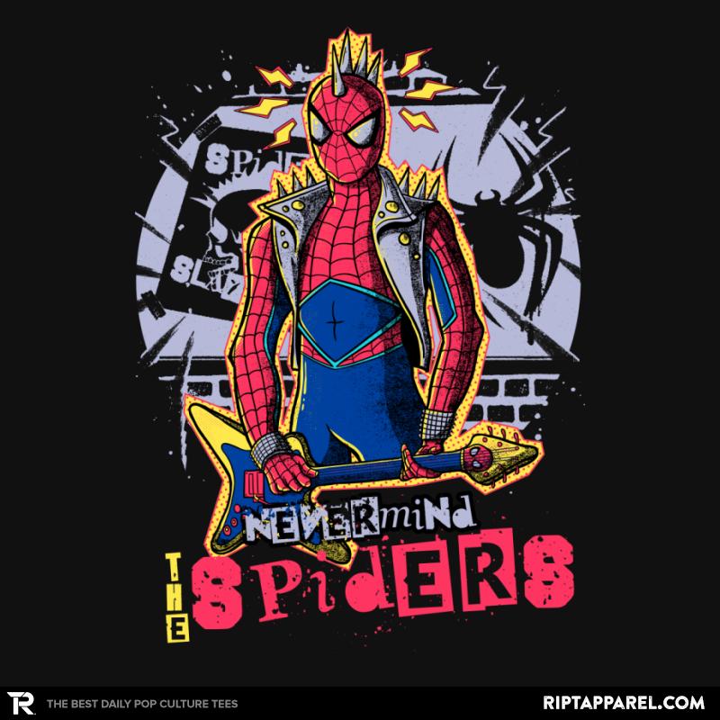 Get "Nevermind The Spiders" by #MitchLudwig at http://bit.ly/dailytwss #parody #SexPistols #SpiderMan