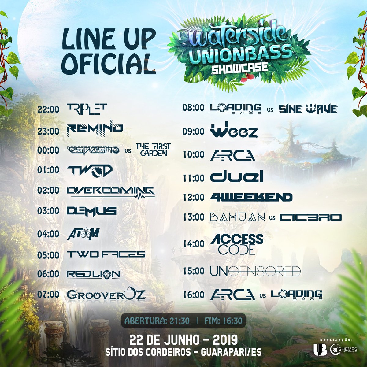 LoadingBassDj's tweet photo. Que line galeraaaa, sem descanso!!! https://t.co/km4yx1PVKW